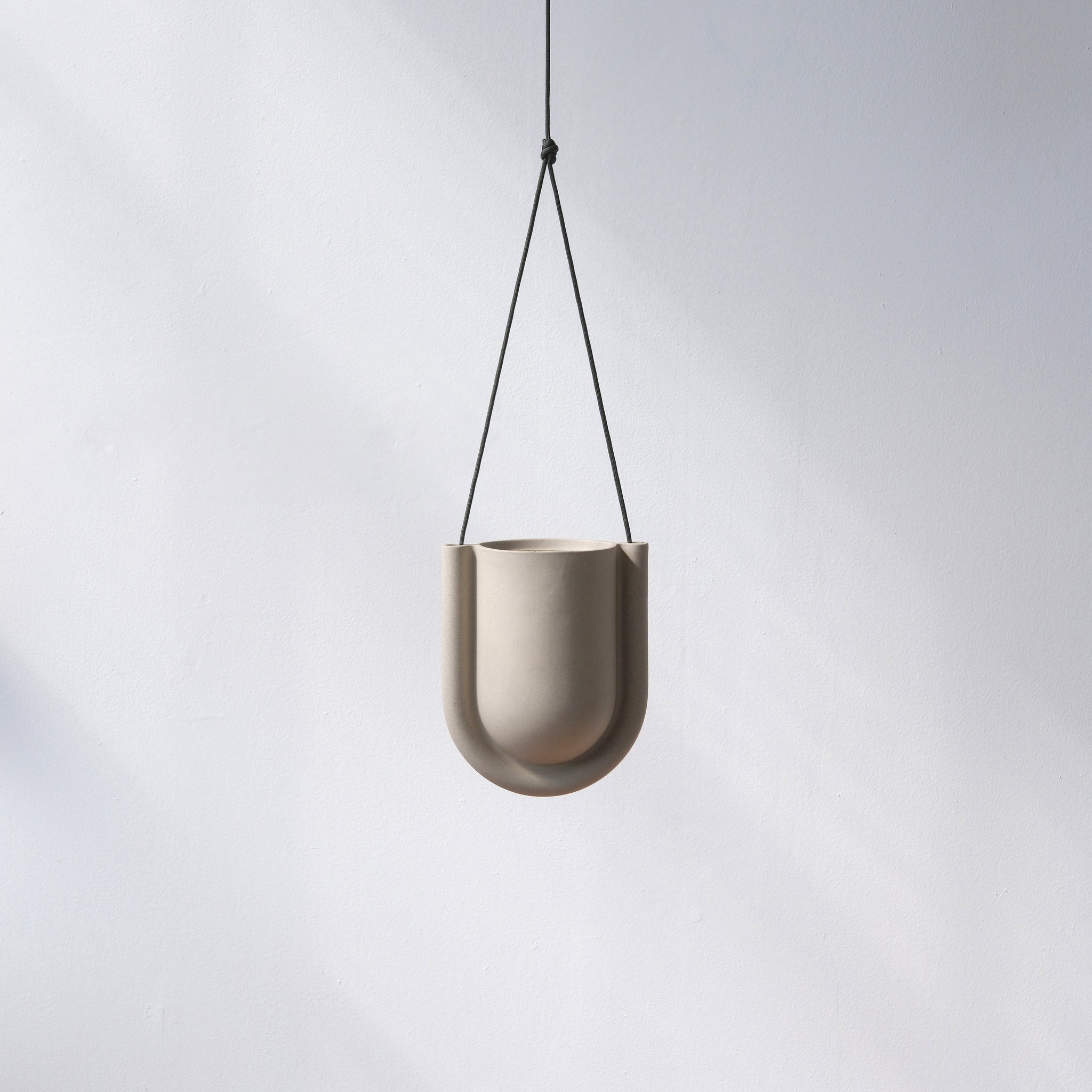 bloomingville hanging planter Portico Planter Speckle