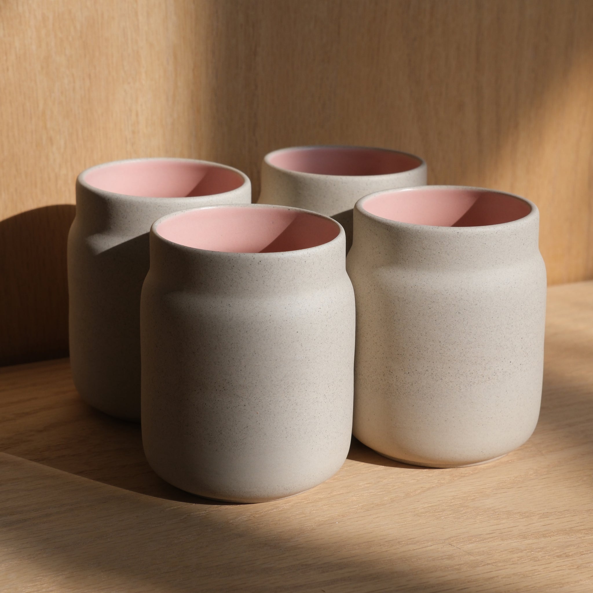 Coffee Mug 4 Pack Pink 4 Pack