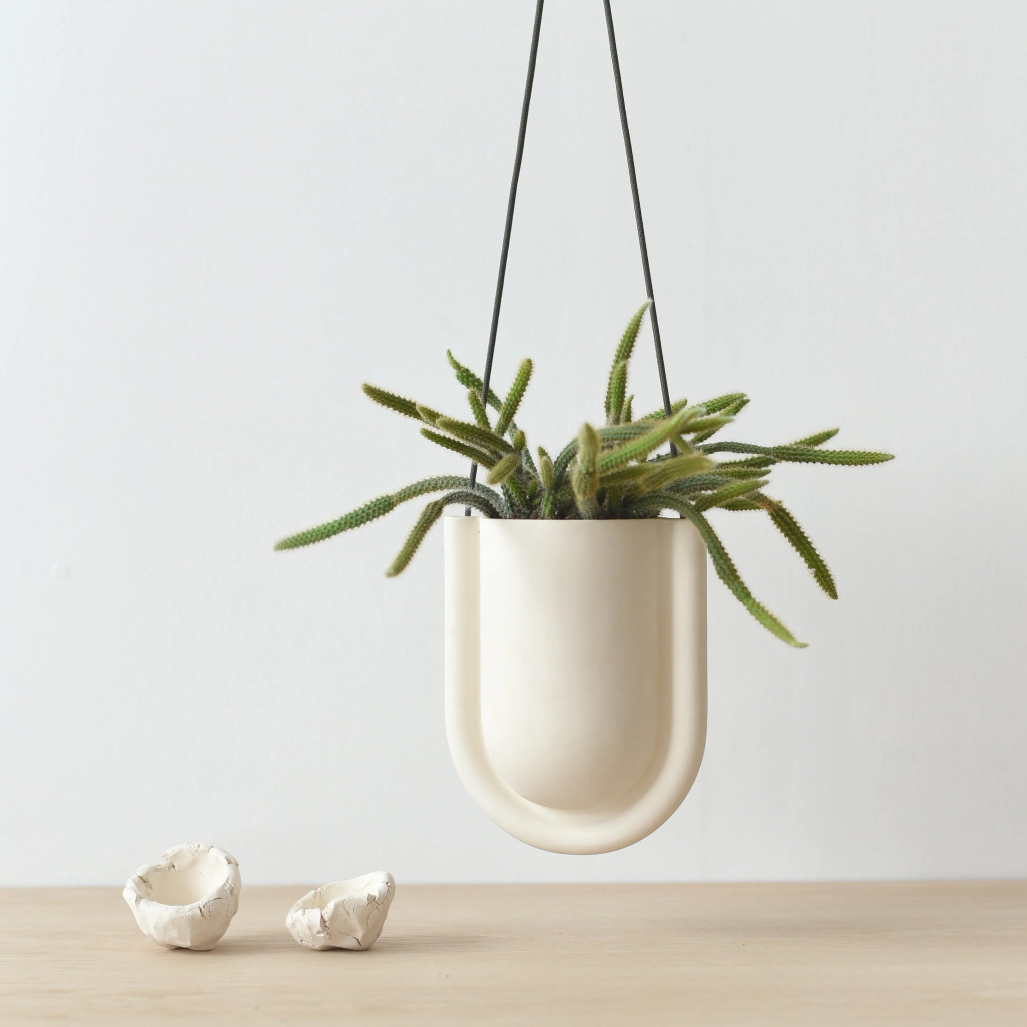 porcelain hanging planter Portico Planter